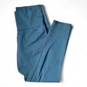 Aerie Chill Play Move gray high rise cropped leggings M reflective athleisure